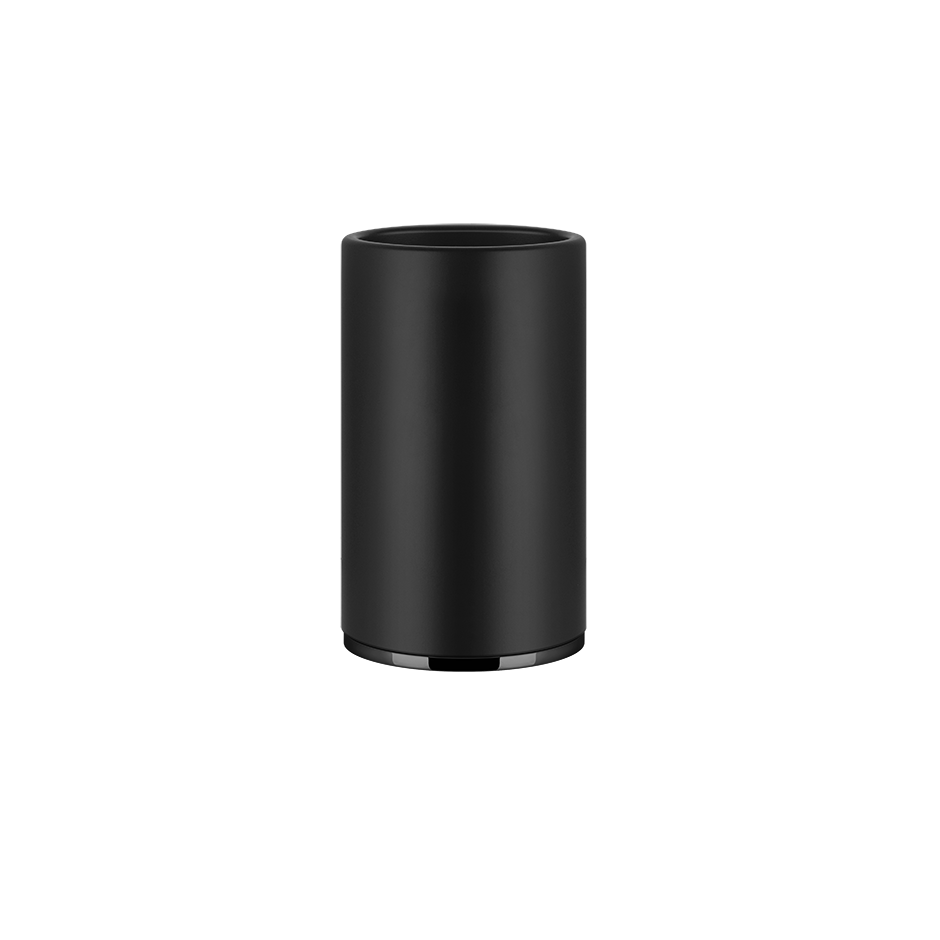 Inciso Tumbler Holder - 58532 Bathroom Accessories GESSI Black Metal PVD