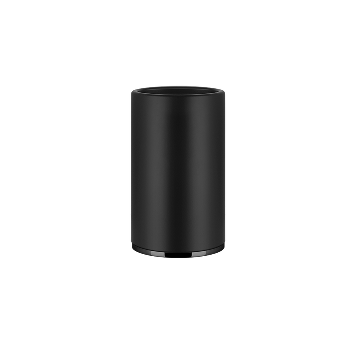 Inciso Tumbler Holder - 58532 Bathroom Accessories GESSI Black Metal PVD