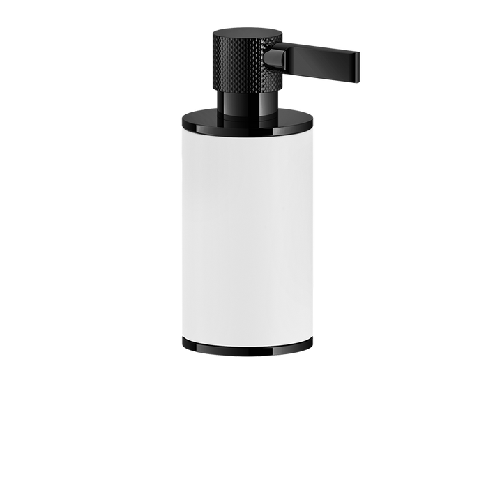 Inciso Soap Dispenser - 58537 Bathroom Accessories GESSI Black Metal PVD