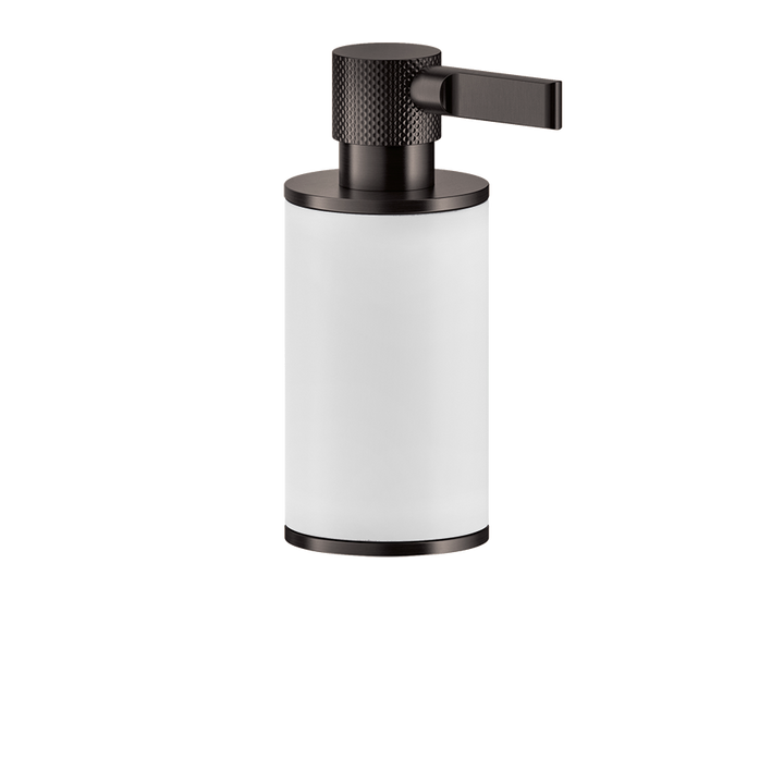 Inciso Soap Dispenser - 58537 Bathroom Accessories GESSI Black Metal Brushed PVD