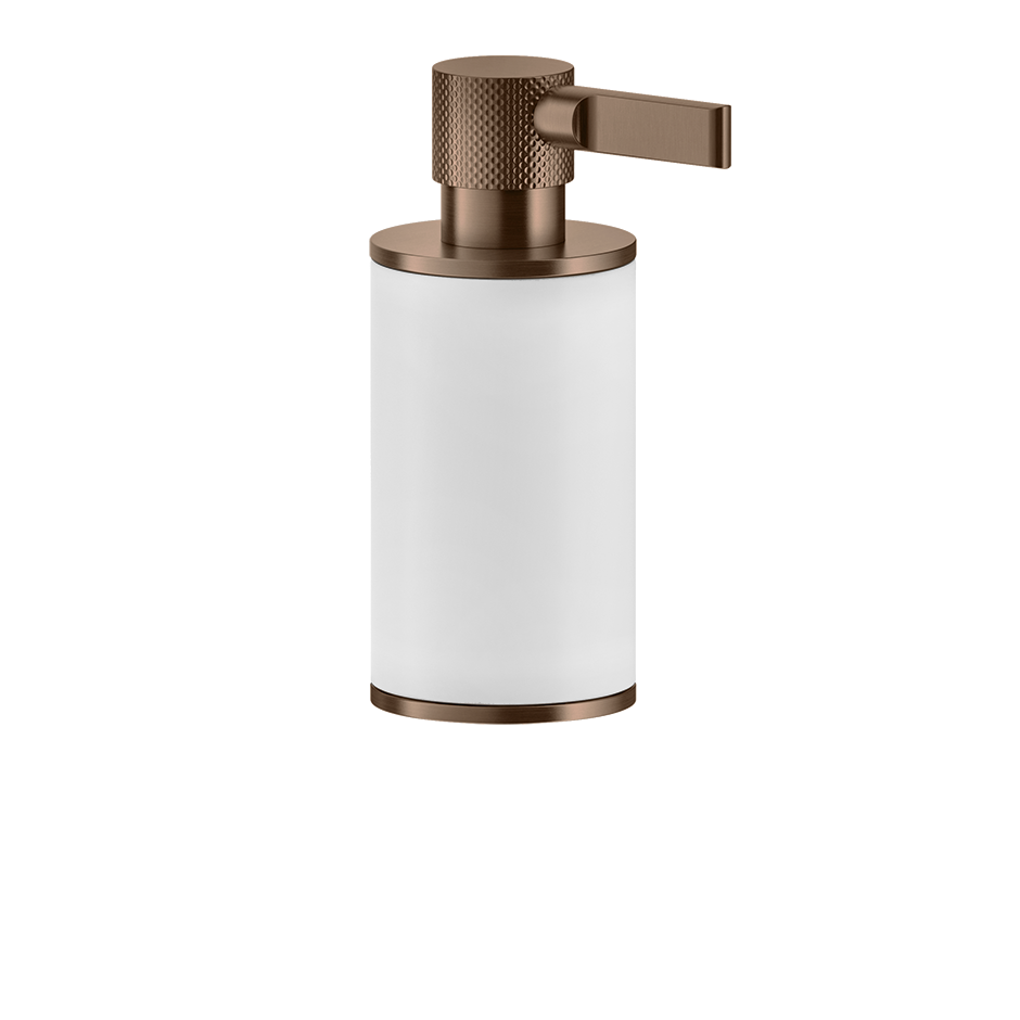 Inciso Soap Dispenser - 58537 Bathroom Accessories GESSI Copper Brushed PVD