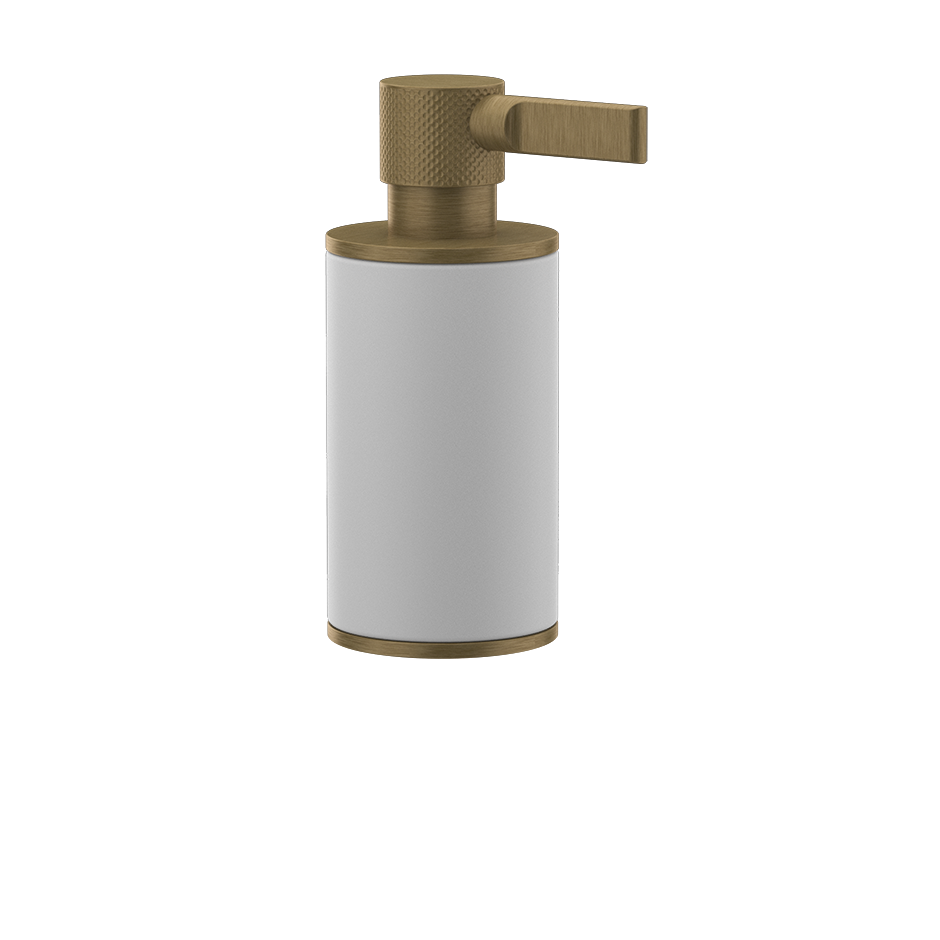 Inciso Soap Dispenser - 58537 Bathroom Accessories GESSI Antique Brass