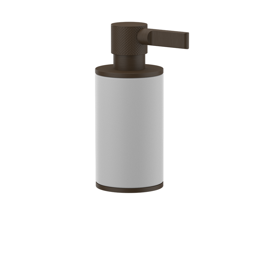 Inciso Soap Dispenser - 58537 Bathroom Accessories GESSI Dark Bronze