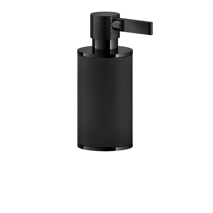 Inciso Soap Dispenser - 58538 Bathroom Accessories GESSI Black Metal PVD