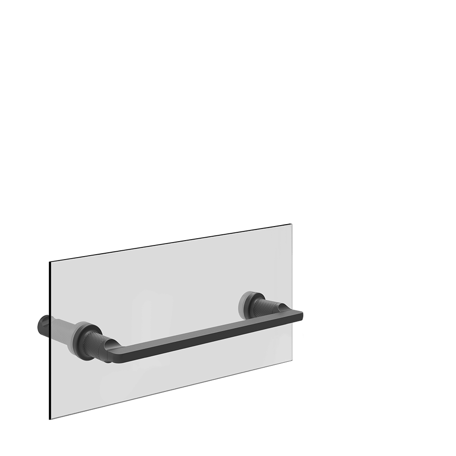 Inciso Towel Rail - 58613 Bathroom Accessories GESSI Matte Black