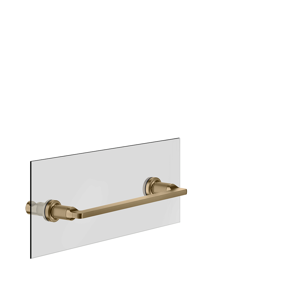 Inciso Towel Rail - 58613 Bathroom Accessories GESSI Warm Bronze Brushed PVD