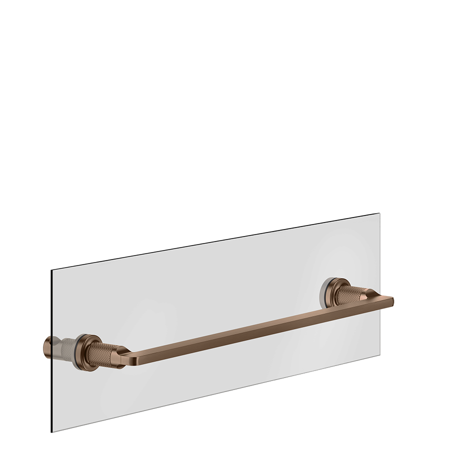 Inciso Towel Rail - 58615 Bathroom Accessories GESSI Copper Brushed PVD