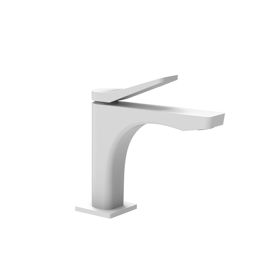Rilievo Basin Mixer - 59002 Bathroom Accessories GESSI Matte White