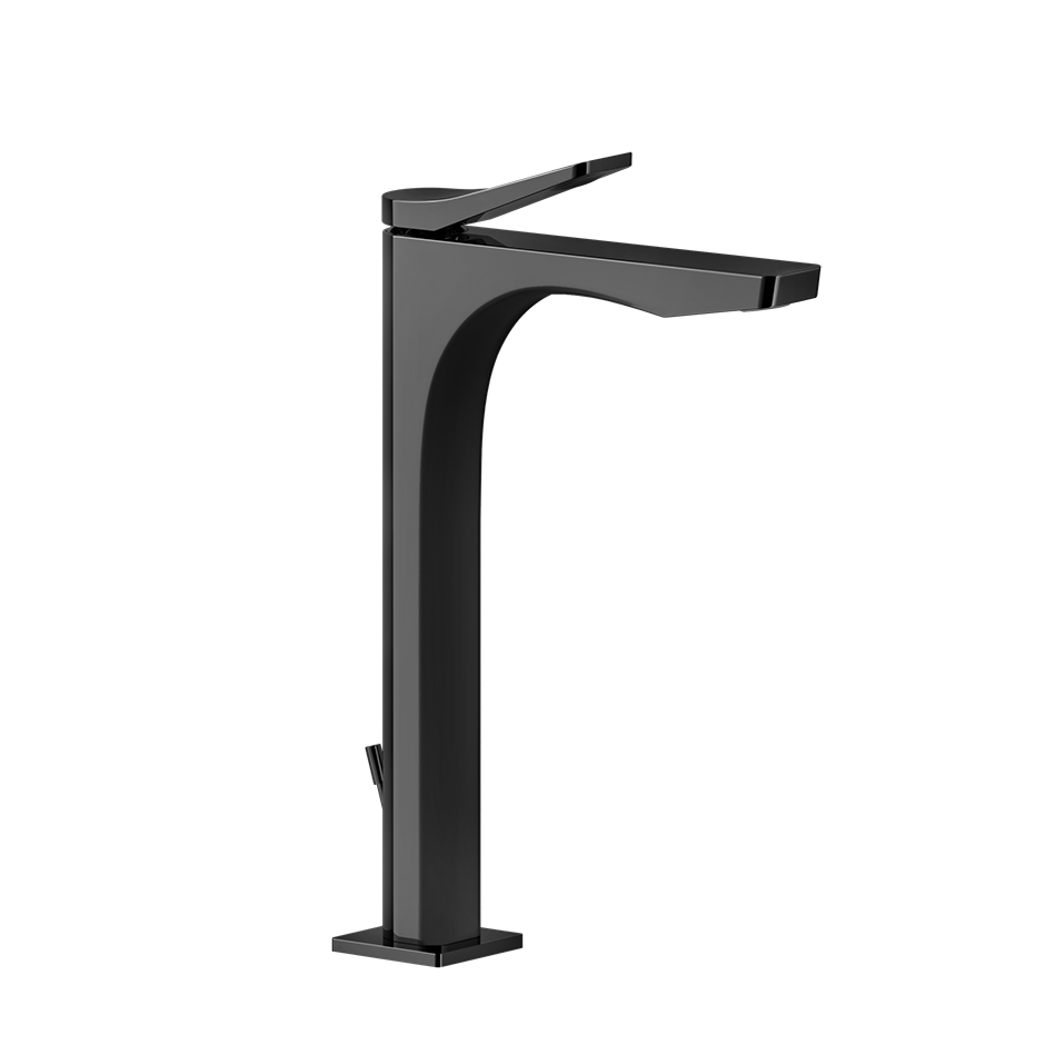 Rilievo Basin Mixer - 59003 Bathroom Accessories GESSI Black Metal PVD