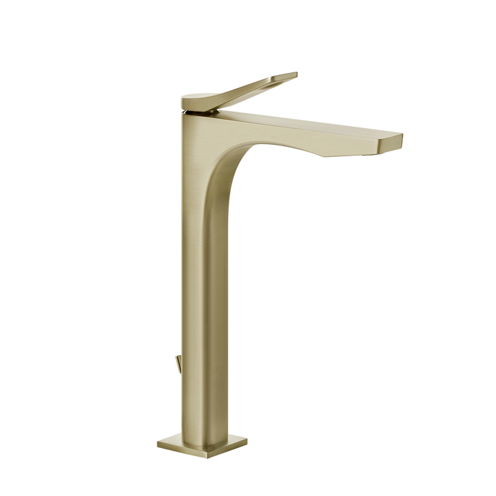 Rilievo Basin Mixer - 59003 Bathroom Accessories GESSI Brass Brushed PVD
