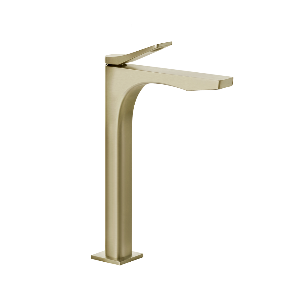 Rilievo Basin Mixer - 59004 Bathroom Accessories GESSI Brass Brushed PVD