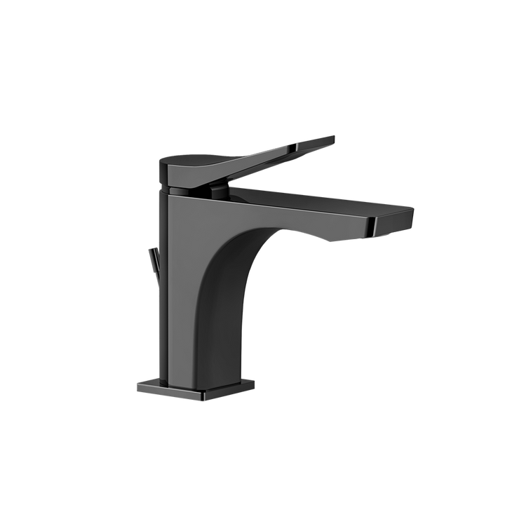 Rilievo Basin Mixer - 59005 Bathroom Accessories GESSI Black Metal PVD