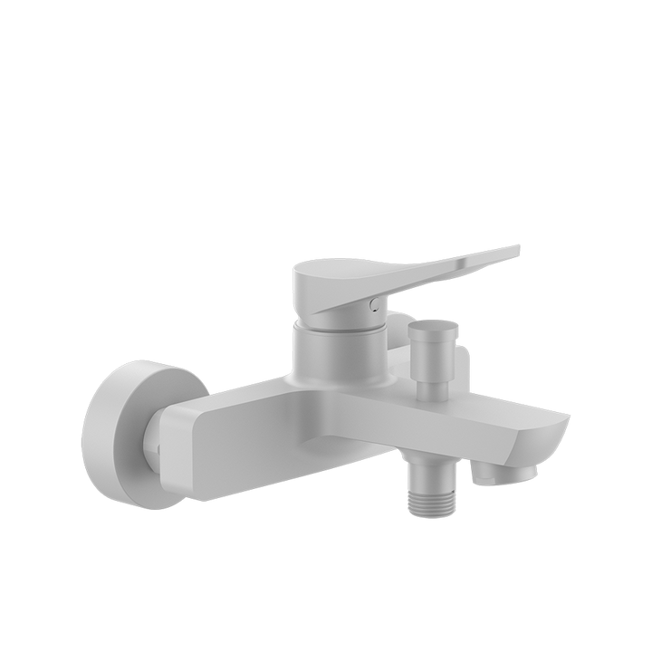 Rilievo Bath Mixer - 59013 Bathroom Accessories GESSI Matte White