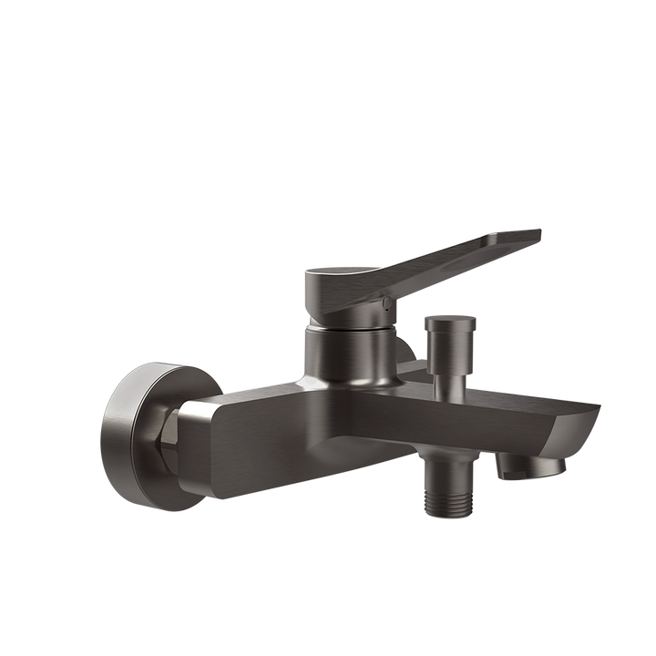 Rilievo Bath Mixer - 59013 Bathroom Accessories GESSI Black Metal Brushed PVD