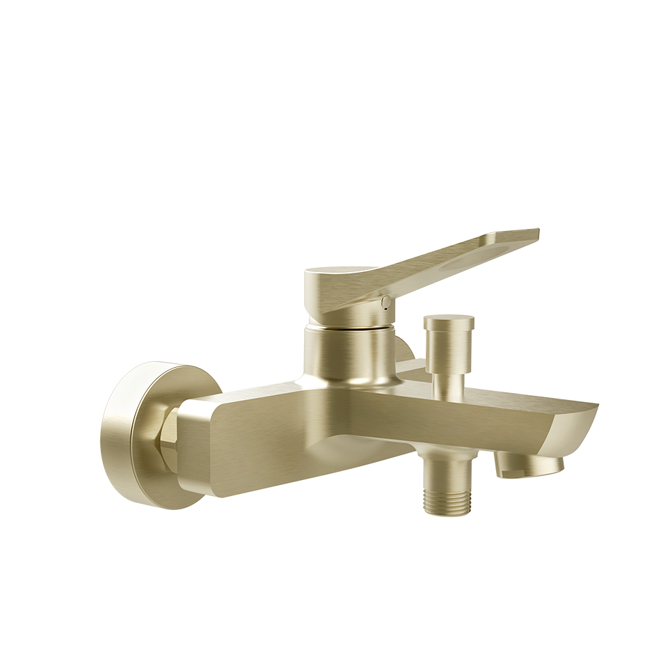 Rilievo Bath Mixer - 59013 Bathroom Accessories GESSI Brass Brushed PVD