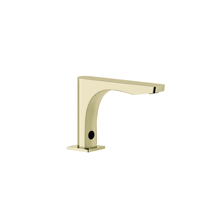 Sensor Taps Electronic basin mixer with temperature and water flow rate adjustment thr - 59023 Built In Parts GESSI Brass PVD