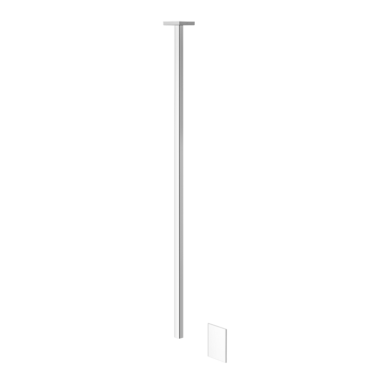 Rilievo Ceiling Mounted Electronic Mixer - 59024 Bathroom Accessories GESSI Chrome