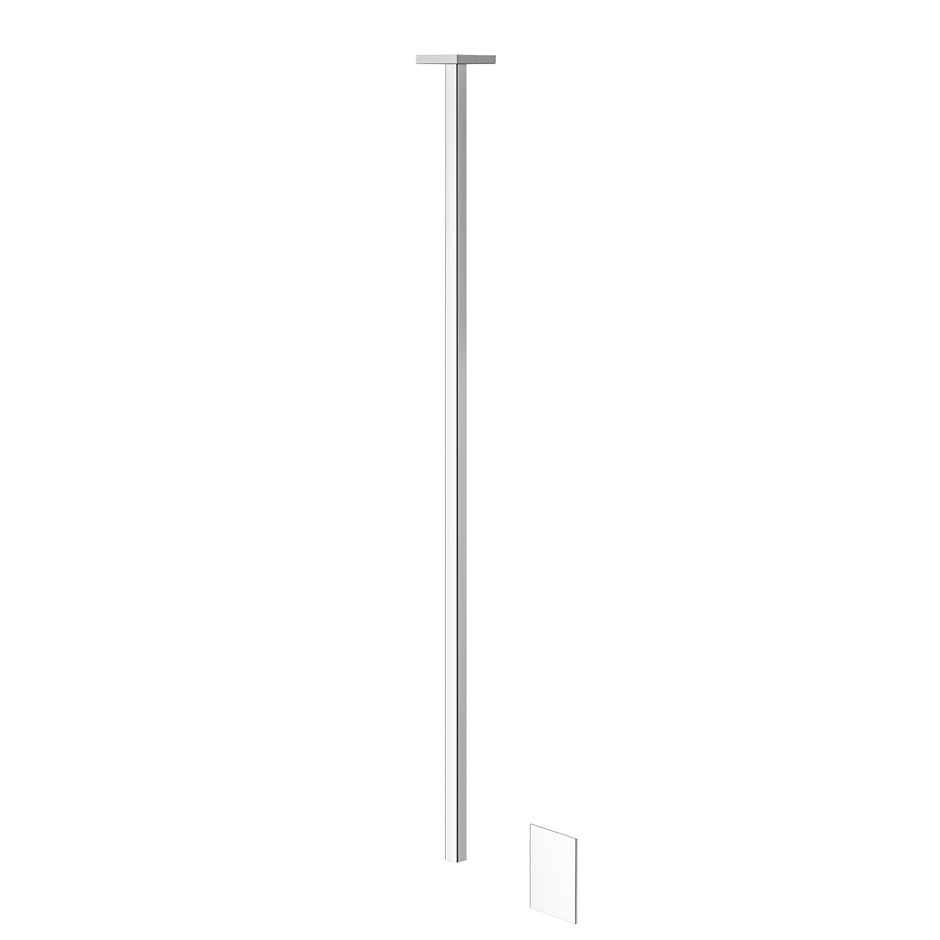 Sensor Taps External part for Ceiling-mounted Electronic mixer, lenght on request, wit - 59026 Built In Parts GESSI Chrome