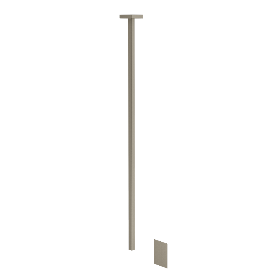 Sensor Taps External part for Ceiling-mounted Electronic mixer, lenght on request, wit - 59026 Built In Parts GESSI Finox Brushed Nickel