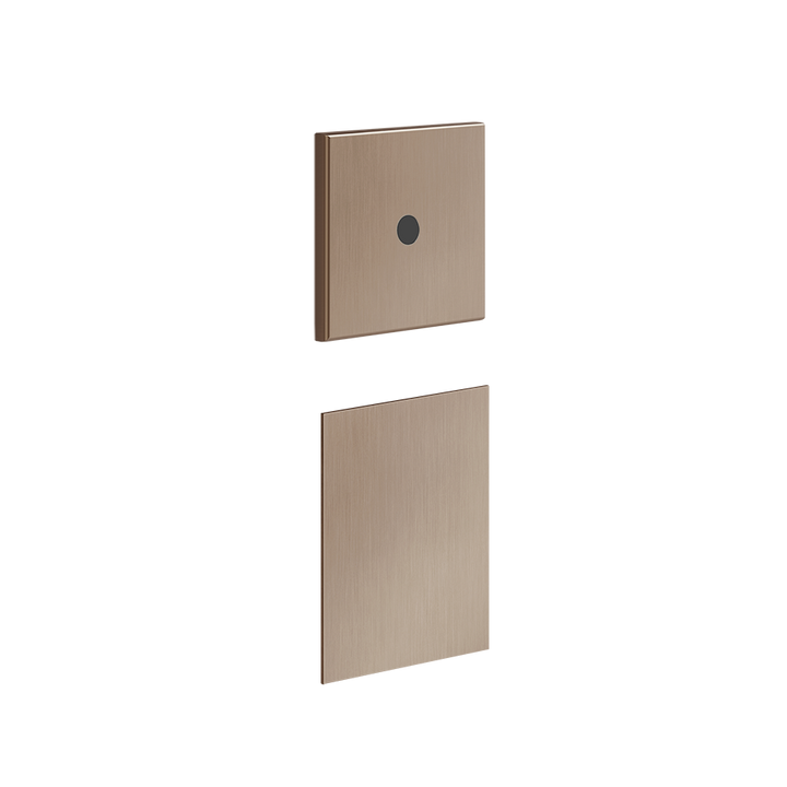 Sensor Taps External parts for built-in electronic separate control with temperature a - 59029 Built In Parts GESSI Copper Brushed PVD