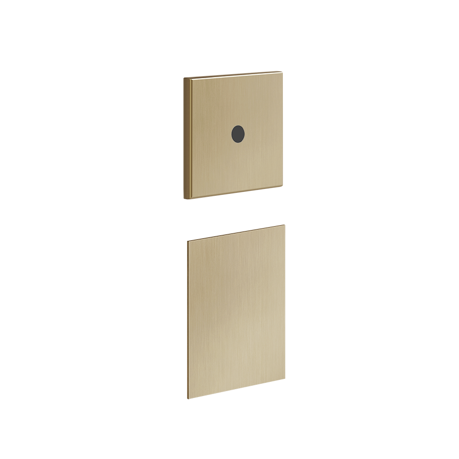 Sensor Taps External parts for built-in electronic separate control with temperature a - 59029 Built In Parts GESSI Warm Bronze Brushed PVD