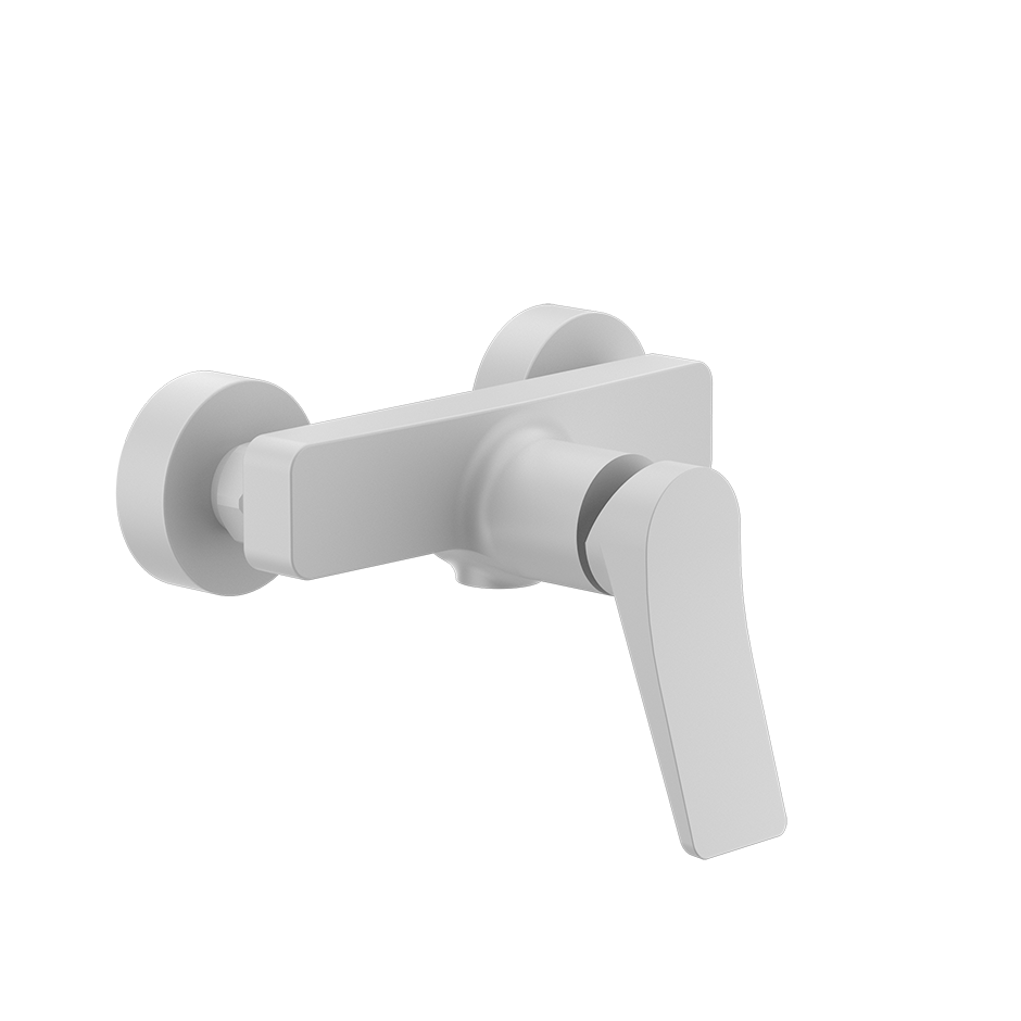 Rilievo Shower Mixer - 59031 Bathroom Accessories GESSI Matte White
