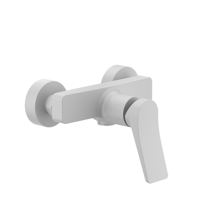 Rilievo Shower Mixer - 59031 Bathroom Accessories GESSI Matte White