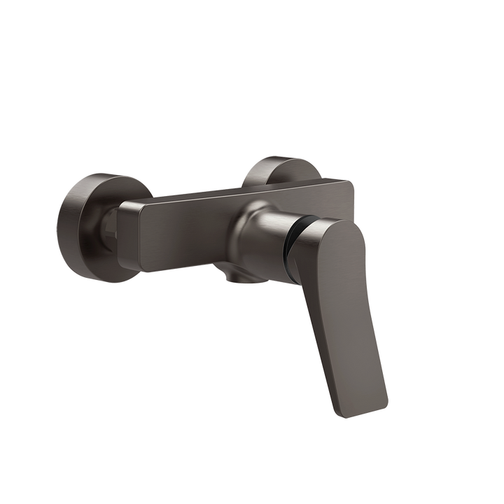Rilievo Shower Mixer - 59031 Bathroom Accessories GESSI Black Metal Brushed PVD