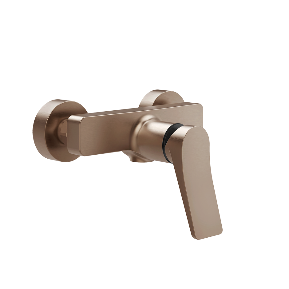 Rilievo Shower Mixer - 59031 Bathroom Accessories GESSI Copper Brushed PVD