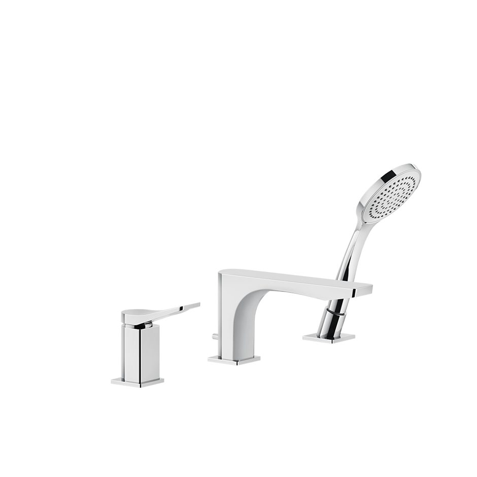 Rilievo Three Hole Bath Mixer- 59037 Bathroom Accessories GESSI Chrome
