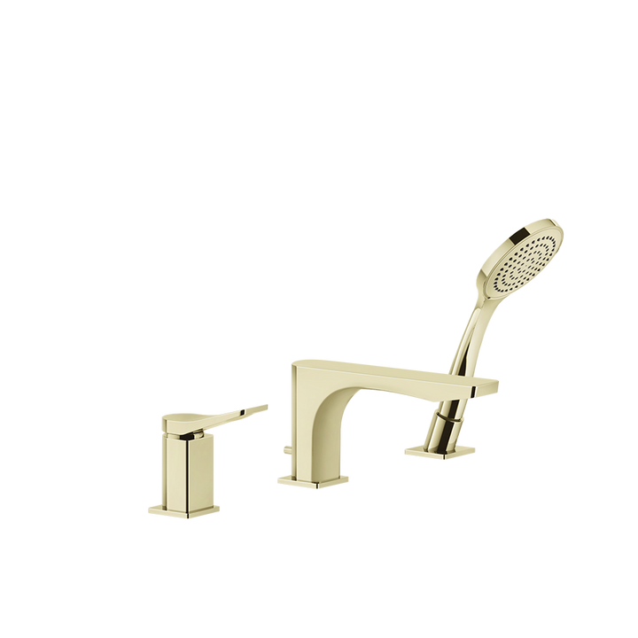 Rilievo Three Hole Bath Mixer- 59037 Bathroom Accessories GESSI Brass PVD
