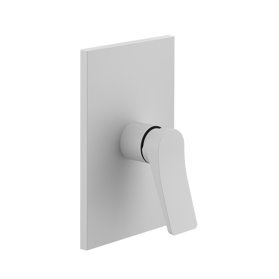 Rilievo Shower Mixer - 59061 Bathroom Accessories GESSI Matte White