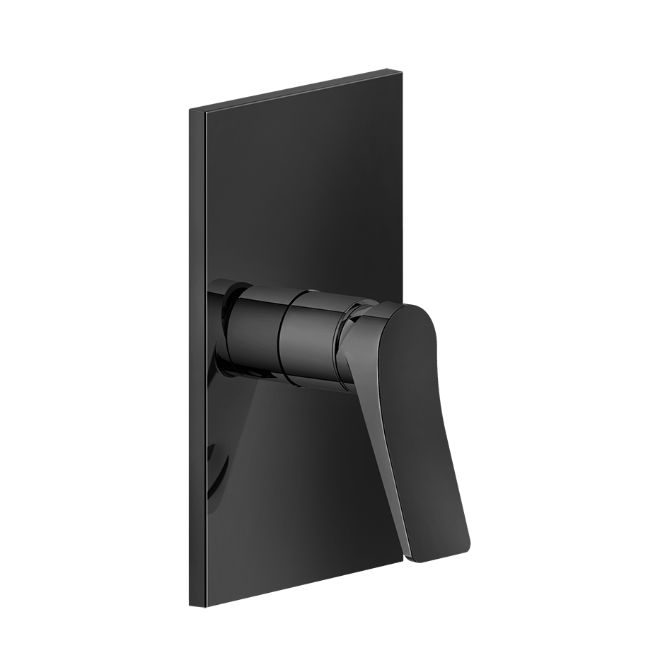 Rilievo Shower Mixer - 59061 Bathroom Accessories GESSI Black Metal PVD