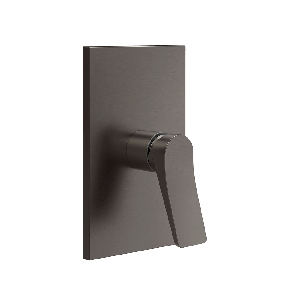 Rilievo Shower Mixer - 59061 Bathroom Accessories GESSI Black Metal Brushed PVD