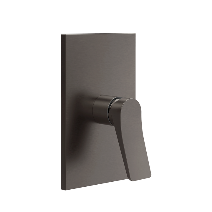 Rilievo Shower Mixer - 59061 Bathroom Accessories GESSI Black Metal Brushed PVD