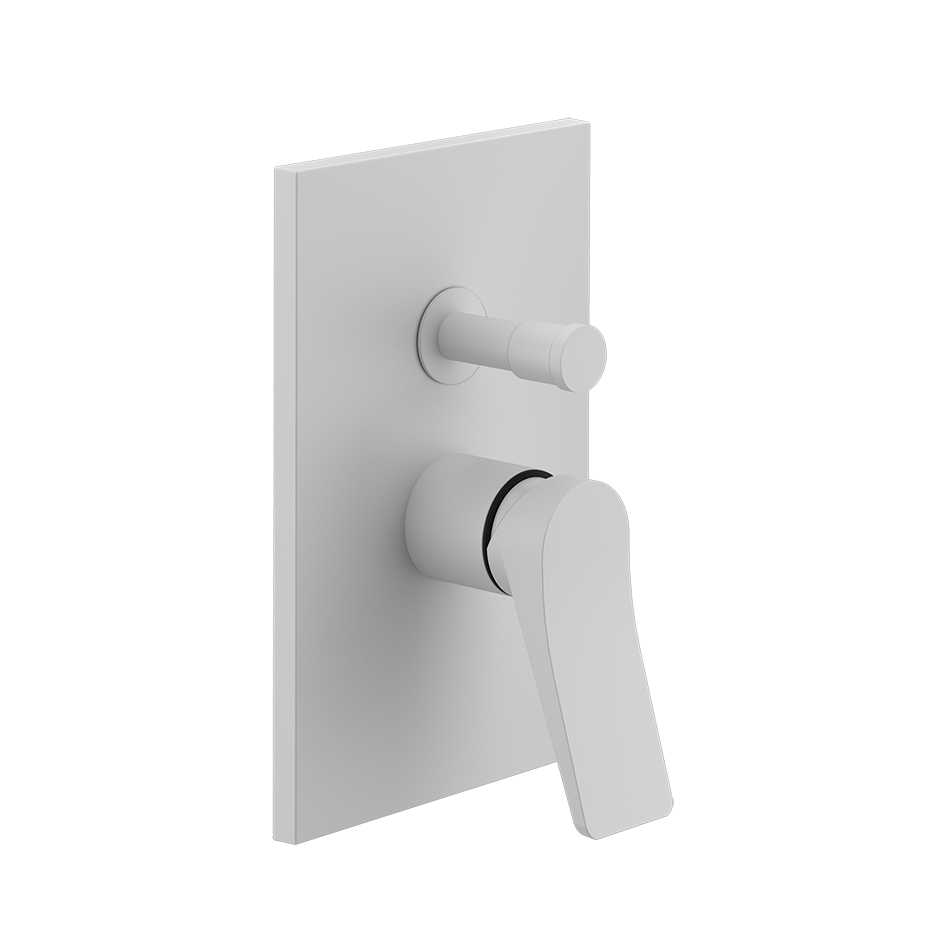 Rilievo Shower Mixer - 59079 Bathroom Accessories GESSI Matte White