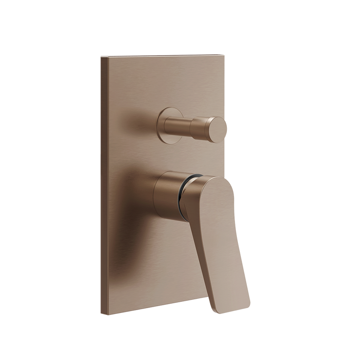 Rilievo Shower Mixer - 59079 Bathroom Accessories GESSI Copper Brushed PVD