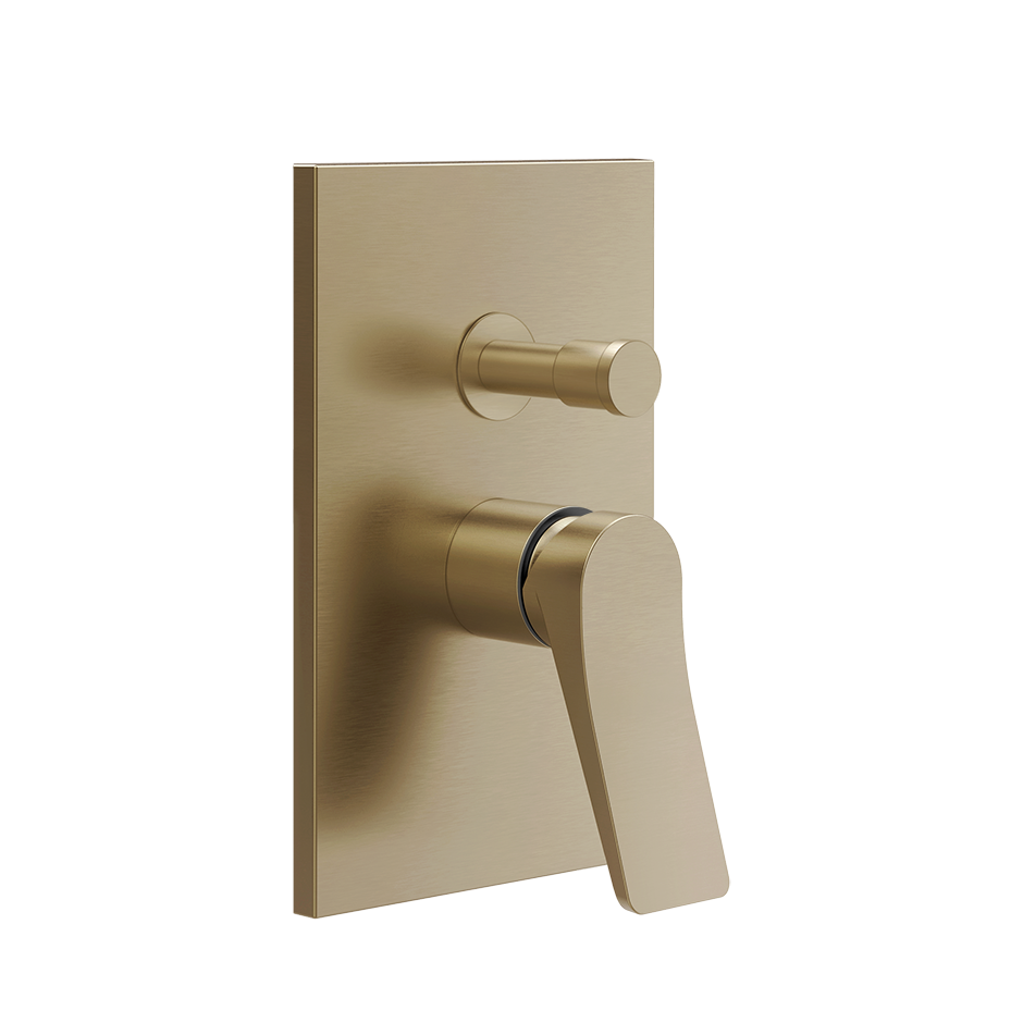 Rilievo Shower Mixer - 59079 Bathroom Accessories GESSI Warm Bronze Brushed PVD