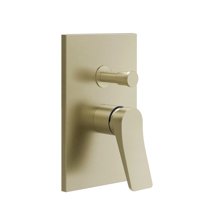 Rilievo Shower Mixer - 59079 Bathroom Accessories GESSI Brass Brushed PVD