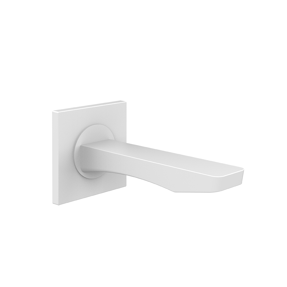 Rilievo Wall-Mounted Spout - 59103 Bathroom Accessories GESSI Matte White