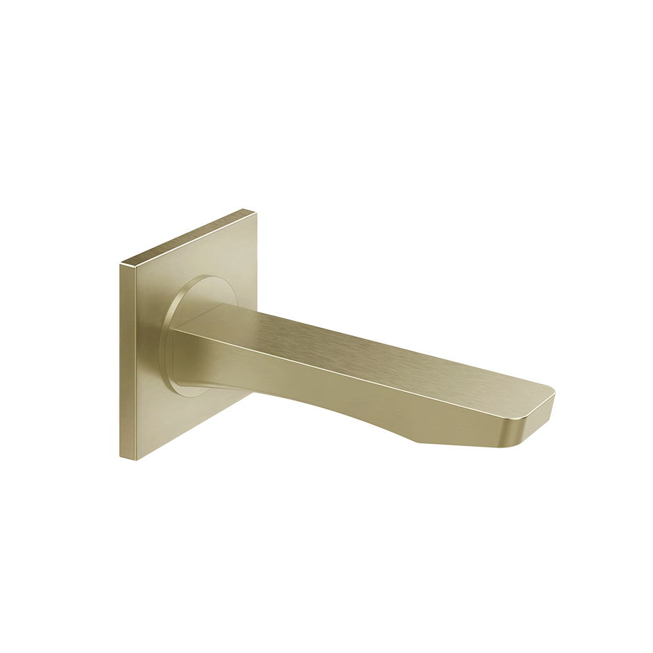 Rilievo Wall-Mounted Spout - 59103 Bathroom Accessories GESSI Brass Brushed PVD