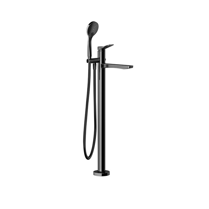 Rilievo Bath Mixer - 59131 Bathroom Accessories GESSI Black Metal PVD