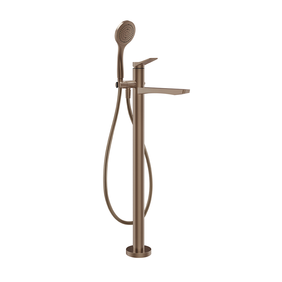 Rilievo Bath Mixer - 59131 Bathroom Accessories GESSI Copper Brushed PVD