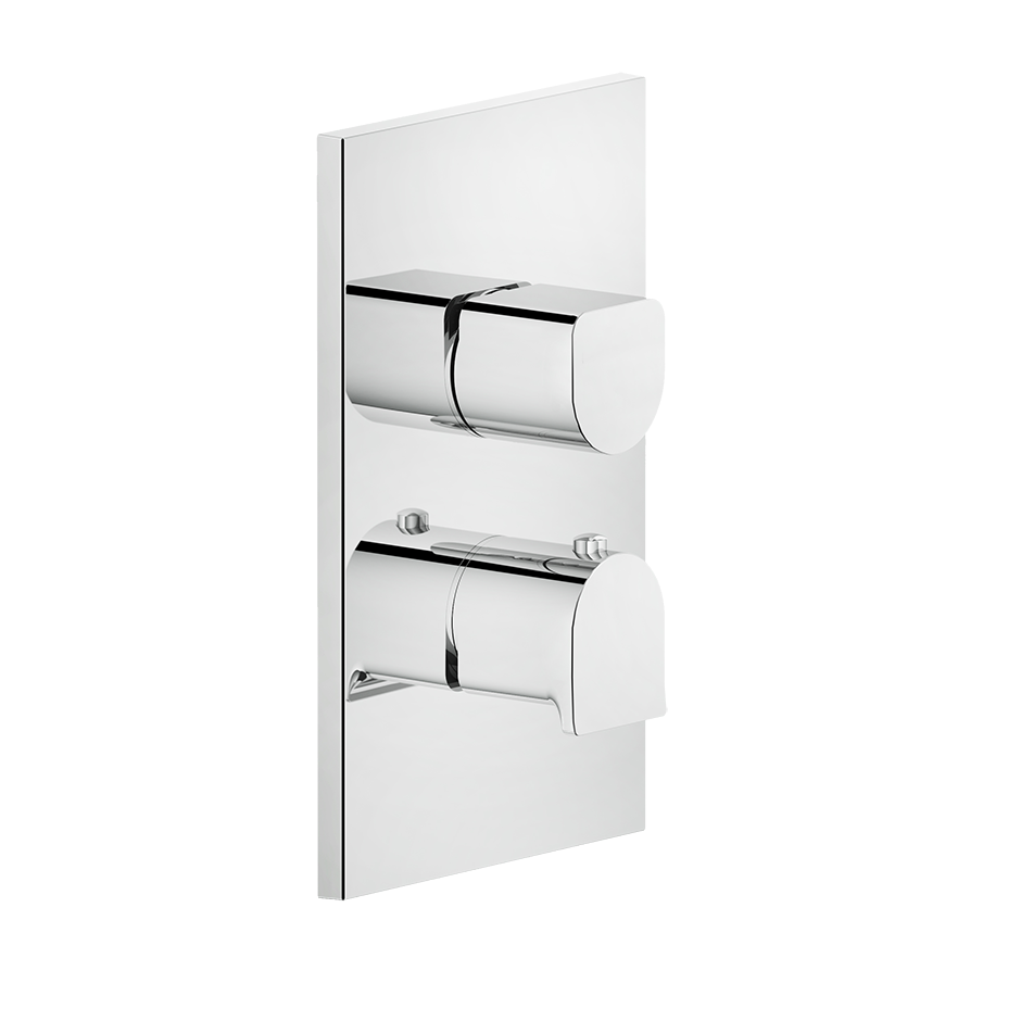 Rilievo Thermostatic Mixer - 59132 Bathroom Accessories GESSI Chrome