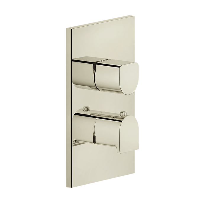 Rilievo Thermostatic Mixer - 59134 Bathroom Accessories GESSI Nickel PVD