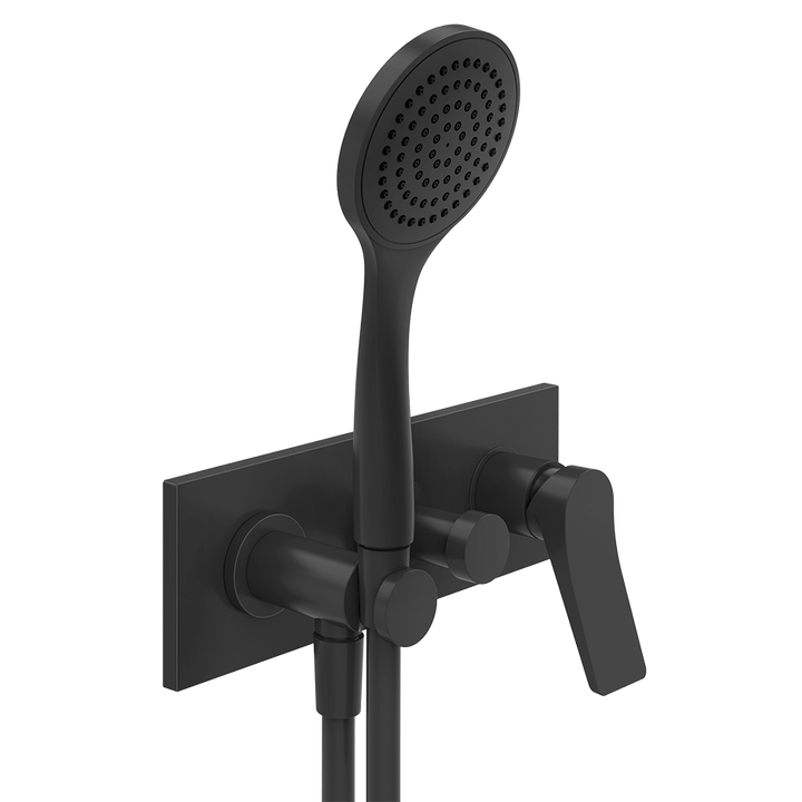 Rilievo Shower Mixer - 59141 Bathroom Accessories GESSI Matte Black