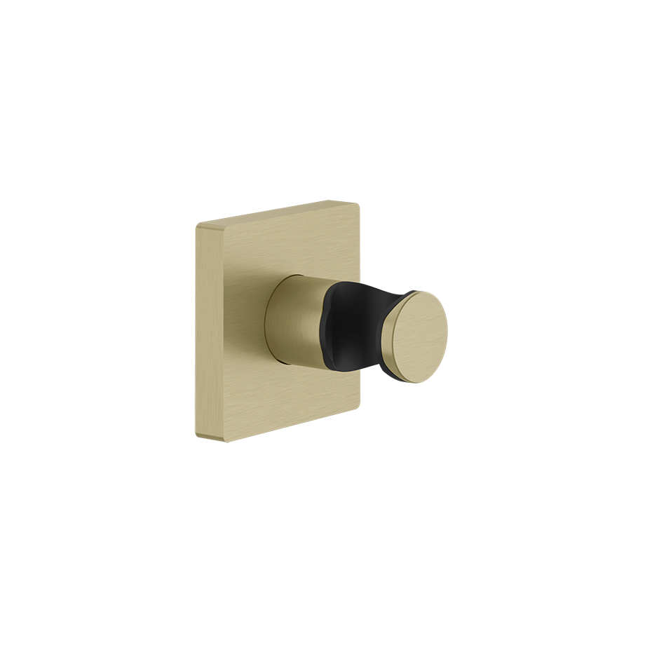 Rilievo Handshower Hook - 59157 Bathroom Accessories GESSI Brass Brushed PVD