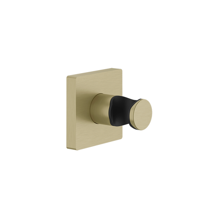 Rilievo Handshower Hook - 59157 Bathroom Accessories GESSI Brass Brushed PVD