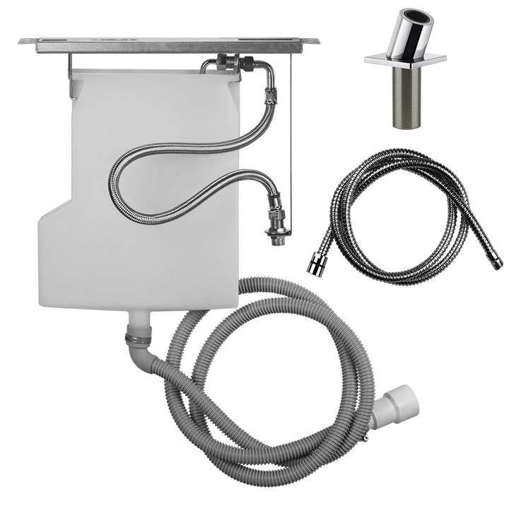 Rilievo Handshower Kit Rough - 59170 Bathroom Accessories GESSI Chrome