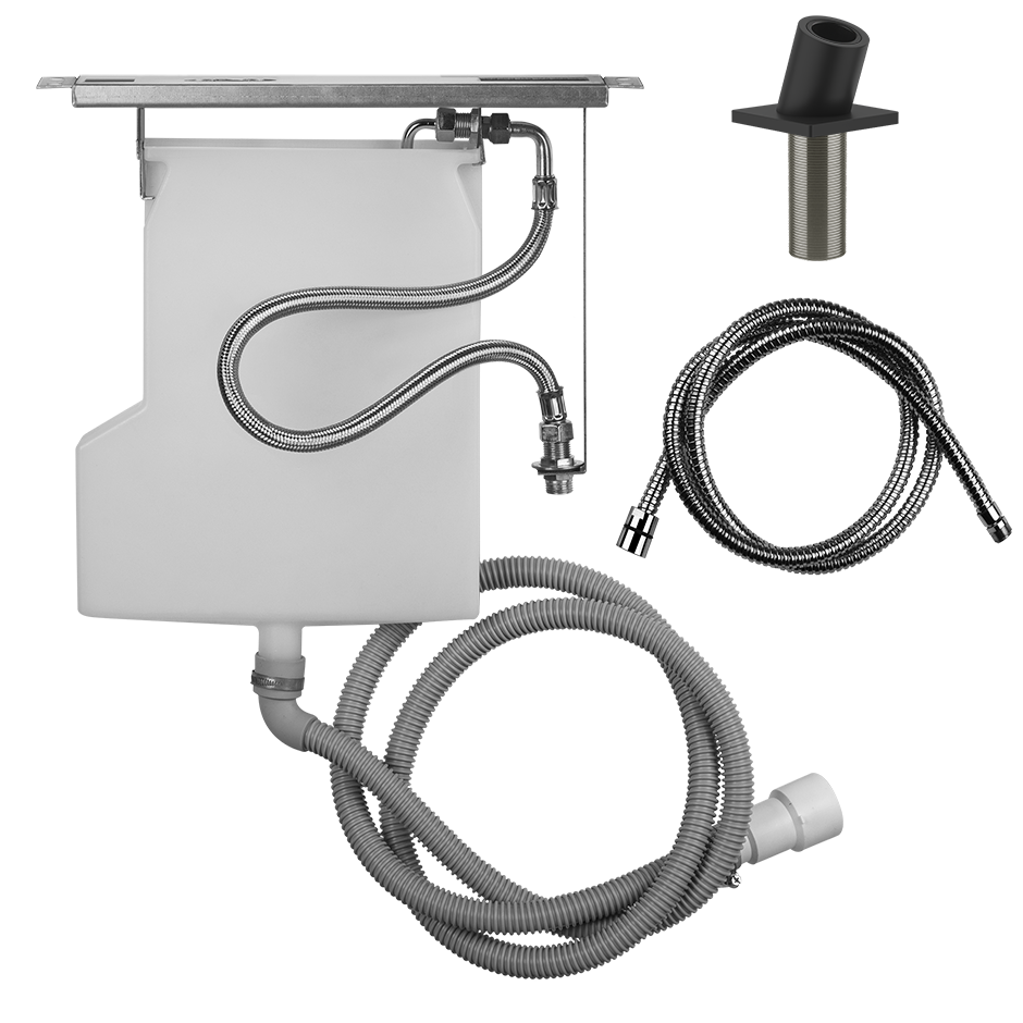 Rilievo Handshower Kit Rough - 59170 Bathroom Accessories GESSI Matte Black